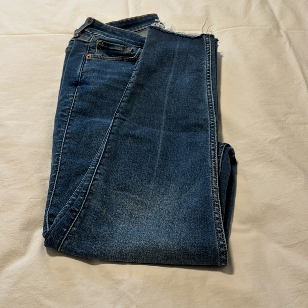 Old Navy 360 stretch women’s 14 extra high-rise rockstar super skinny